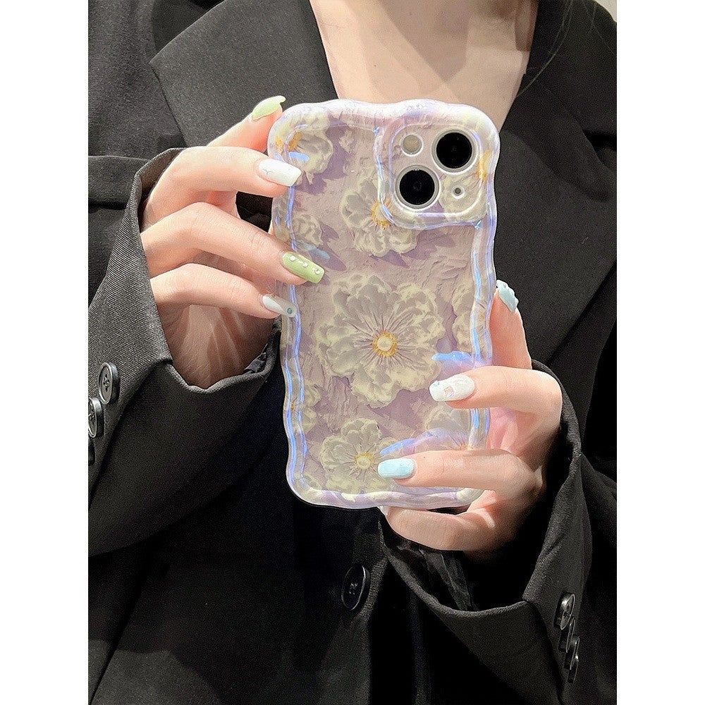 Colorful Oil Painting Flowers Phone Case BUYORAMA